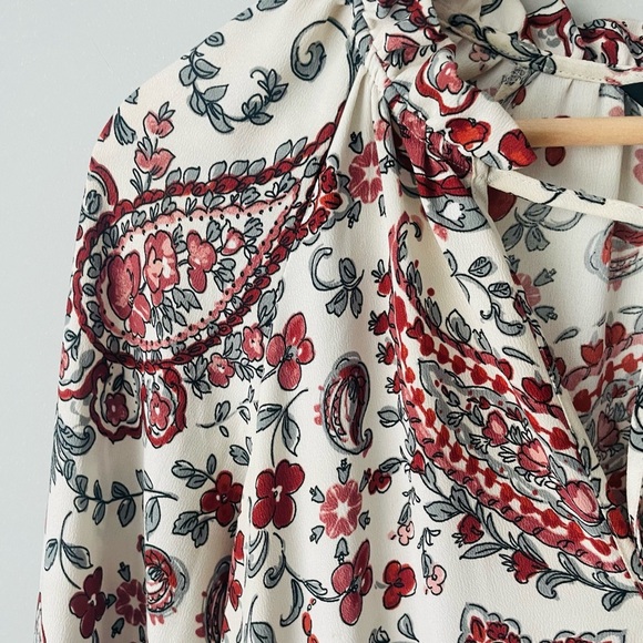 Banana Republic Paisley Long Sleeve Dress - Picture 5 of 7